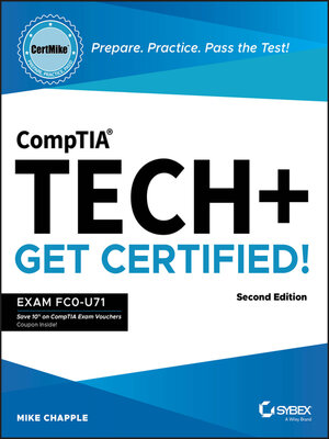 cover image of CompTIA Tech+ CertMike